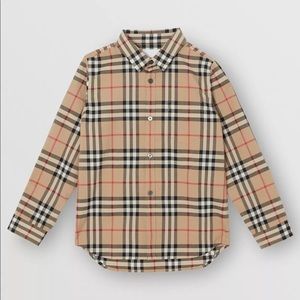 Burberry London kid’s button up